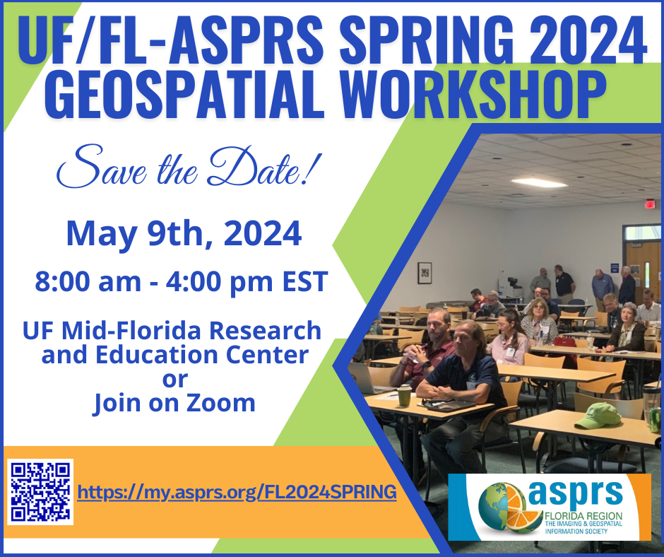 UF/FLASPRS Spring 2024 Geospatial ASPRS