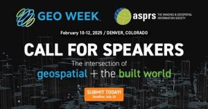 Call For Speakers – Geo Week 2025