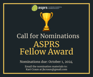 ASPRS Fellow Award – Call for Nominations